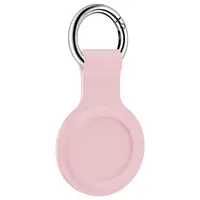 Set of 2 AirTag key fob covers - iCarer silicone case, pink (XYSK002-PK) – Bild 3