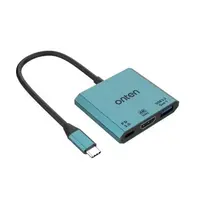 UC301- Onten 3-in-1 4k 60Hz Usb-C to Hdmi Adapter – Bild 1