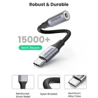 Ugreen - Adaptateur USB-C vers DAC 3,5 mm pour casque (AV161 / 80154), gris/noir – Bild 6