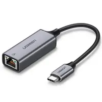 Ugreen - Adaptateur USB-C vers RJ45 LAN (CM199 / 50737), gris/noir – Bild 1