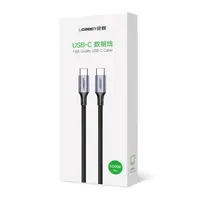 Ugreen - Câble USB-C nylon-aluminium 1 m (US316 / 70427), noir/gris – Bild 3