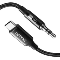 Ugreen - Câble USB-C vers jack 3,5 mm mâle 3 m (CM450 / 65102), noir/gris – Bild 3