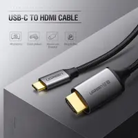 Ugreen - Cavo HDMI da USB-C a HDMI 4K 1,5 m (MM142 / 50570), grigio/nero – Bild 6