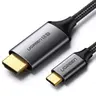 Ugreen - Cavo HDMI da USB-C a HDMI 4K 1,5 m (MM142 / 50570), grigio/nero