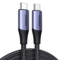 UGREEN - Cavo intrecciato di ricarica rapida da USB-C a USB-C 240W, US355 1m, nero – Bild 1