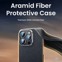 Ugreen - iPhone 16 Pro Max Aramid Fiber Protective Case with MagSafe function, CA122, Black – Bild 3