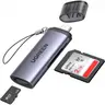 Ugreen - Lecteur de cartes USB-C TF/SD (CM184 / 50704), gris/noir