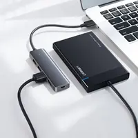 Ugreen – USB-C Hub 4-Port USB 3.0 mit USB-C-Stromanschluss (CM219 / 70336), silber – Bild 5