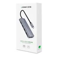 Ugreen – USB-C Hub 4-Port USB 3.0 with USB-C power port (CM219 / 70336), silver – Bild 4