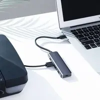 Ugreen – USB-C Hub 4-Port USB 3.0 with USB-C power port (CM219 / 70336), silver – Bild 7