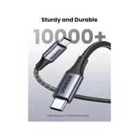 UGREEN - USB-C to USB-C 240W Fast Charging Woven Cable, US535 1m, Space Gray – Bild 6