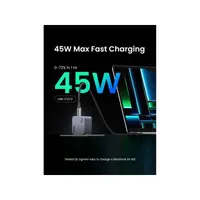 UGREEN - USB Fast Charger Nexode Pro 45W, Dual USB-C, GaN, X707, Grau – Bild 4
