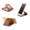 Woodstand iPhone brun