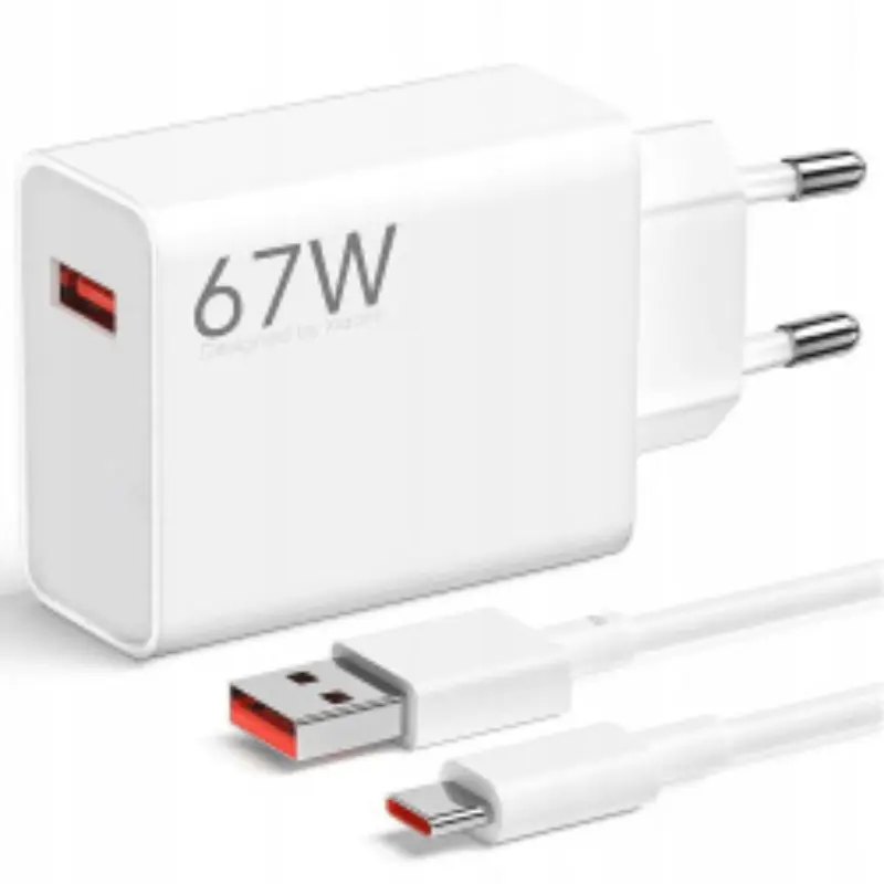 Xiaomi - HyperCharge USB-A to USB-C Cable, 67W, White