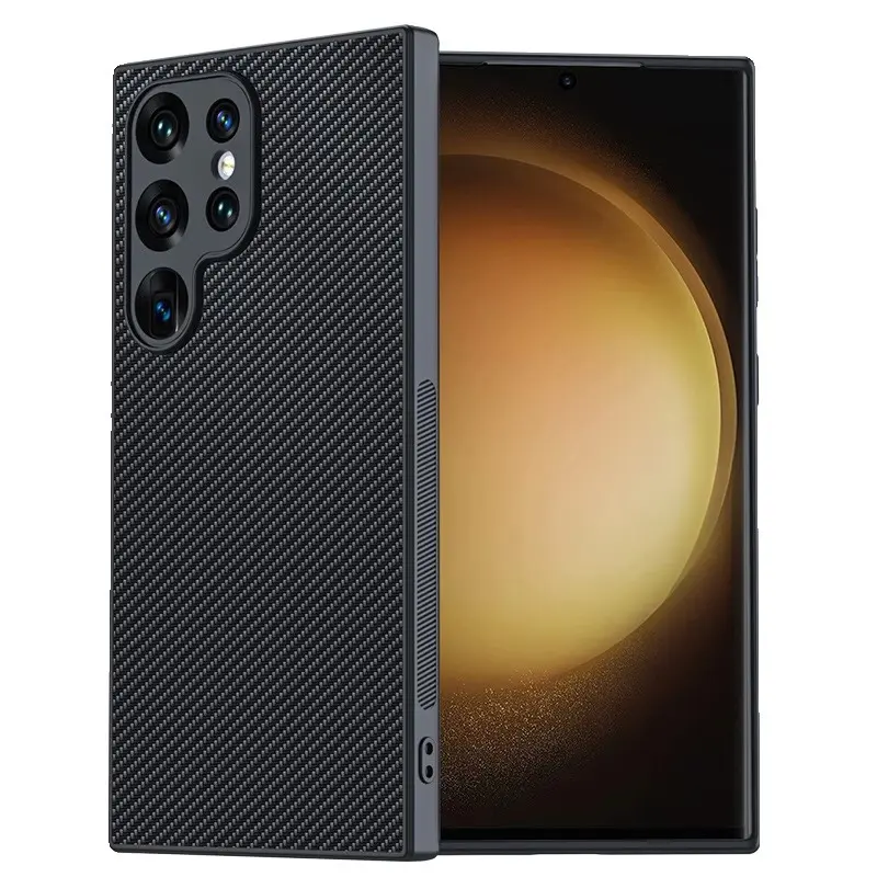 Xiaomi Mi 15 Ultra - Robust TPU case with carbon look, black